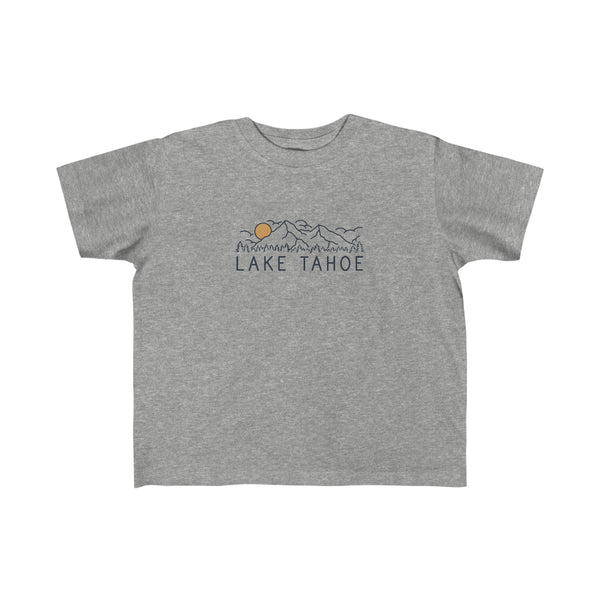 Lake Tahoe, California Toddler T-Shirt - Toddler Lake Tahoe Shirt