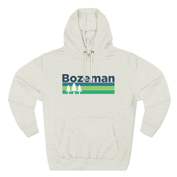 Premium Bozeman, Montana Hoodie - Retro Unisex Bozeman Sweatshirt - 0