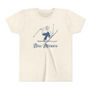 New Mexico Youth Vintage Snow Ski Graphic Tee - Kids T Shirt-2