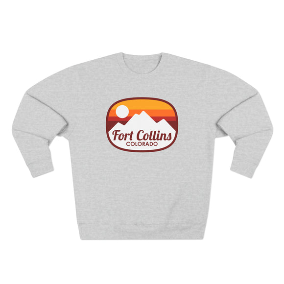 Premium Fort Collins, Colorado Sweatshirt - Retro Unisex Sweatshirt