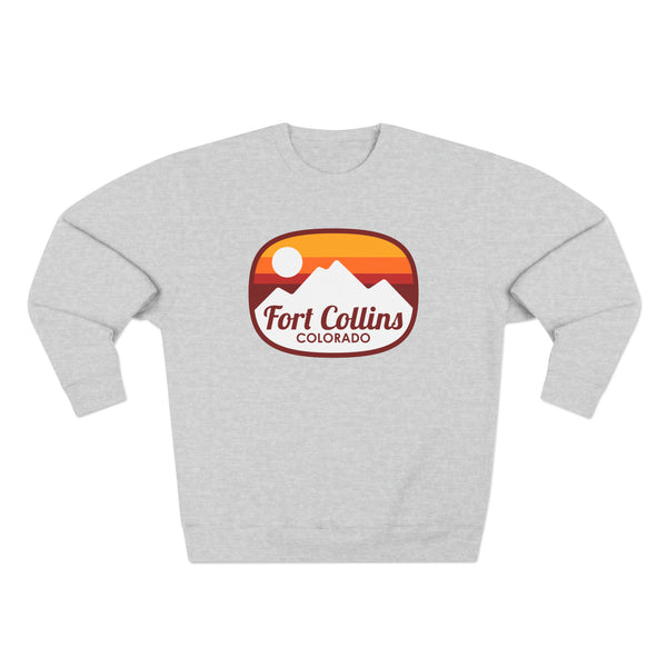 Premium Fort Collins, Colorado Sweatshirt - Retro Unisex Sweatshirt