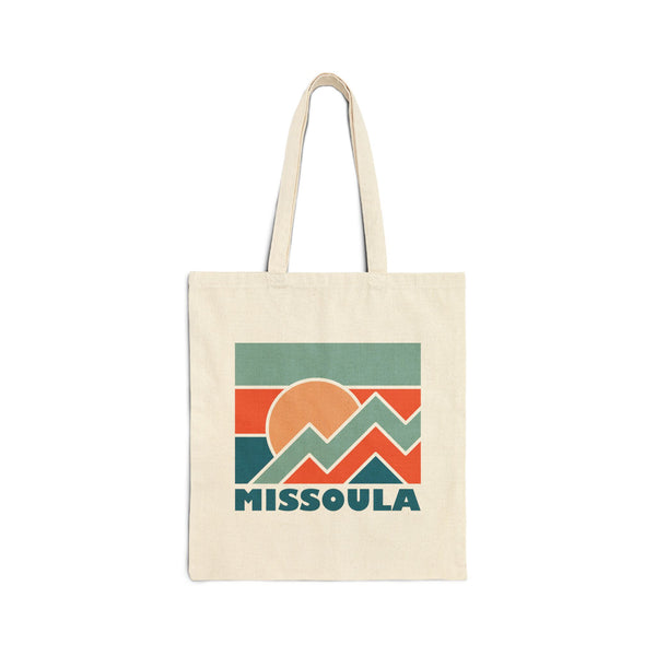 Missoula, Montana Cotton Canvas Missoula Tote Bag