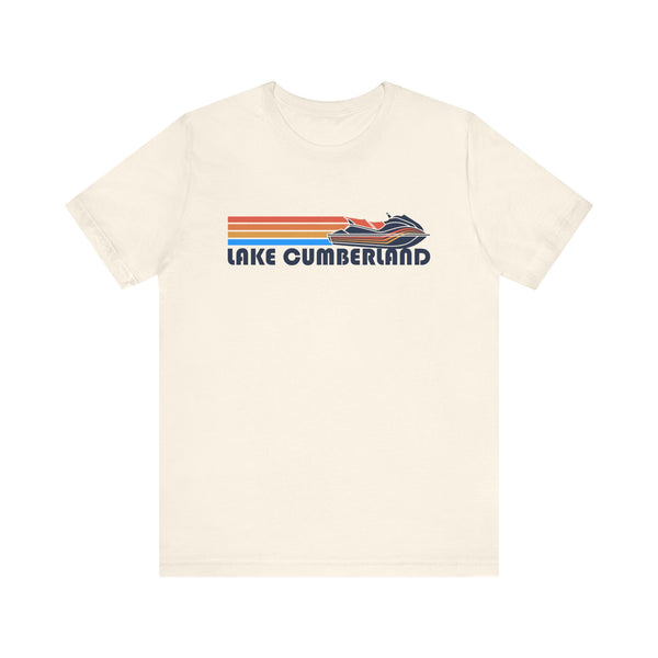 Lake Cumberland, Kentucky T Shirt - Retro Jetski PWC Graphic Tee