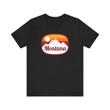 Buy black-heather Montana T-Shirt - Unisex Montana Shirt