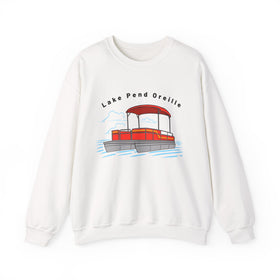 Lake Pend Oreille, Idaho Sweatshirt - Pontoon Boat Sweatshirt