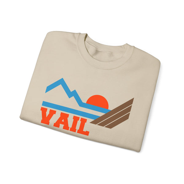 Vail, Colorado Sweatshirt - Mountain Vail Crewneck Sweatshirt