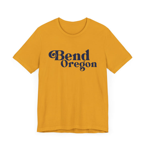 Bend, Oregon Graphic Tee, Casual T-Shirt, Vintage Style Shirt