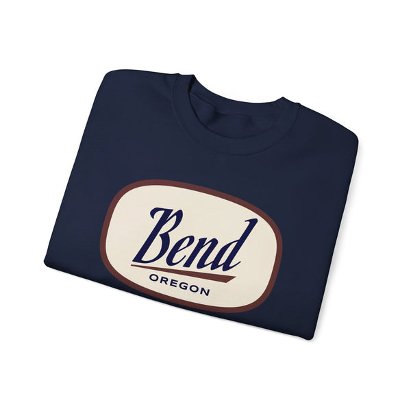 Bend, Oregon Sweatshirt - Unisex Retro Crewneck Bend Sweatshirt