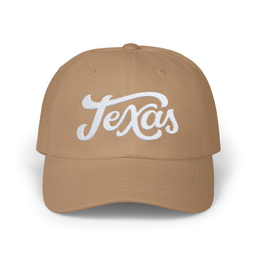 Buy khaki Texas Dad Hat - Embroidered Texas Classic Dad Cap