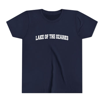 Buy navy Lake of the Ozarks, Missouri Youth Graphic Tee - Kids Lake of the Ozarks T Shirt