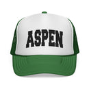 Aspen, Colorado Collegiate Style Trucker Hat-3