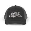 South Carolina Snapback Trucker Cap - Embroidered South Carolina Hat