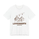 Leavenworth, Washington Mountain T-Shirt — Vintage Gondola Ski Mountain Tee-2