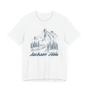 Jackson Hole, Wyoming Graphic Tee - Mountain Illustration Jackson Hole T Shirt-8