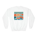 Sun Valley, Idaho Youth Sweatshirt - Unisex Kid's Sun Valley Crewneck Sweatshirt-4