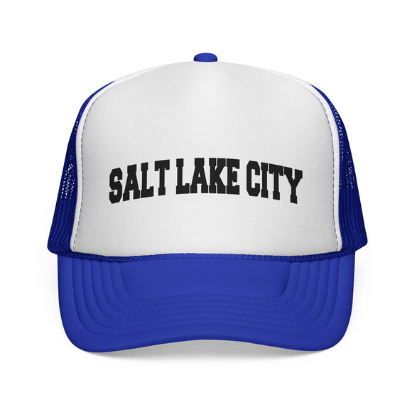 Salt Lake City, Utah Collegiate Style Trucker Hat