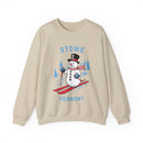 Stowe, Vermont Sweatshirt - Ski Snowman Graphic Crewneck-2