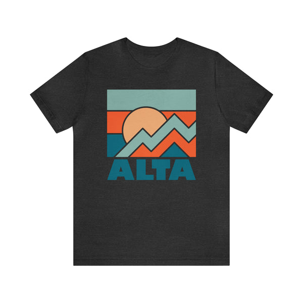 Alta, Utah T-Shirt - Retro Unisex Alta Shirt