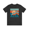 Alta, Utah T-Shirt - Retro Unisex Alta Shirt