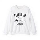 Telluride, Colorado Sweatshirt - Colorado Cowgirl Graphic Crewneck-1