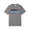 Colorado Graphic Tee, Comfort Colors Retro Mountain Unisex T shirt