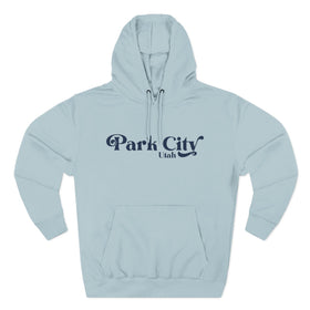 Buy blue-mist Premium Park City, Utah Hoodie