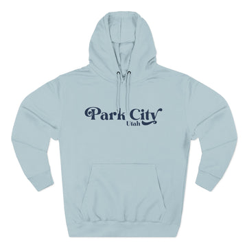 Buy blue-mist Premium Park City, Utah Hoodie