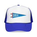Kansas Pennant Foam Trucker Hat-6