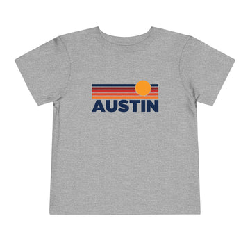 Buy athletic-heather Austin, Texas Toddler T-Shirt - Retro Sun Tee