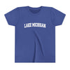 Lake Michigan Youth Graphic Tee - Kids T Shirt