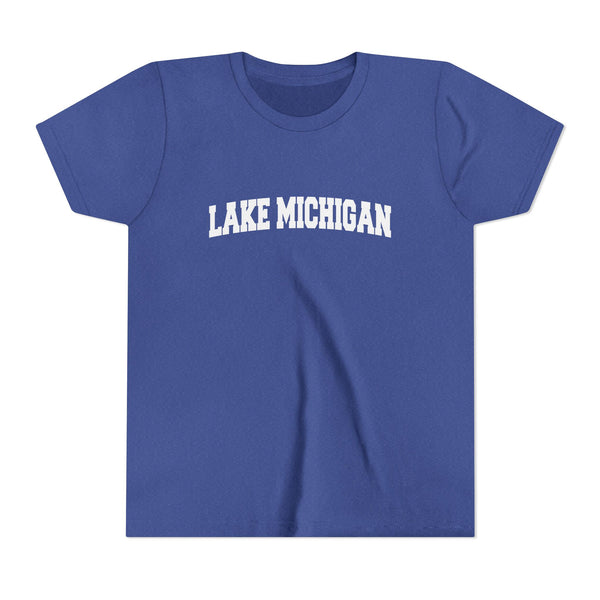 Lake Michigan Youth Graphic Tee - Kids T Shirt