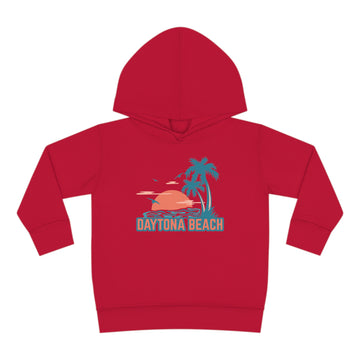 Buy vintage-red Daytona Beach, Florida Toddler Hoodie - Unisex Daytona Beach Toddler Sweatshirt