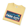 Park City, Utah Graphic Tee, Comfort Colors Retro Mountain Unisex Park City T shirt