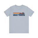 Lake Tahoe, California T Shirt - Retro Jetski PWC Graphic Tee-4