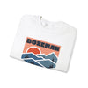 Bozeman, Montana Sweatshirt Retro Mountains, Bozeman Unisex Graphic Crewneck
