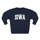 Premium Iowa Retro Graphic Sweatshirt-4