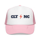 Charlotte, North Carolina Retro Trucker Hat - Lightning Foam Cap-3