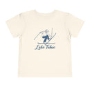 Lake Tahoe, California Toddler Graphic Tee Vintage Ski - Kids Lake Tahoe T-Shirt-2