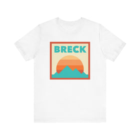 Retro Breckenridge, Colorado T-Shirt, Mountain Sun Tee, Unisex Graphic Shirt, Vintage Breckenridge, Colorado Top, Outdoor Adventure Clothing