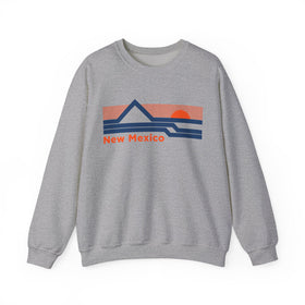 Buy sport-grey New Mexico Retro Sun Sweatshirt