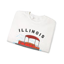 Illinois Sweatshirt - Pontoon Boat Sweatshirt-7
