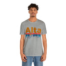 Alta, Utah Shirt - Mountain Sunset Unisex Alta T-Shirt-13