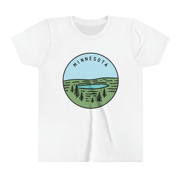 Buy white Minnesota Youth T-Shirt - Unisex Kids Minnesota Shirt