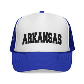 Buy royal Arkansas Retro Collegiate Style Trucker Hat