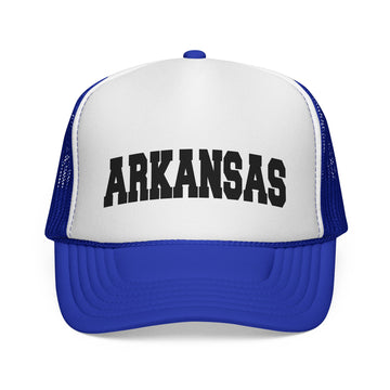 Buy royal Arkansas Retro Collegiate Style Trucker Hat