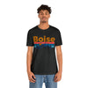 Boise, Idaho Shirt - Mountain Sunset Unisex Boise T-Shirt