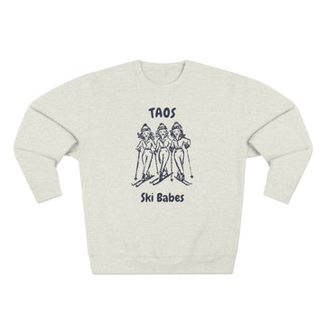 Premium Taos, New Mexico Ski Babes Sweatshirt