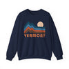 Vermont Sweatshirt Retro Mountains, Vermont Unisex Graphic Crewneck