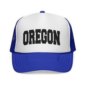 Buy royal Oregon Retro Collegiate Style Trucker Hat