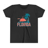 Florida Youth Shirt - Retro Palm Tree Florida Kid's T-Shirt
